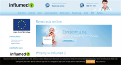Desktop Screenshot of influmed.pl